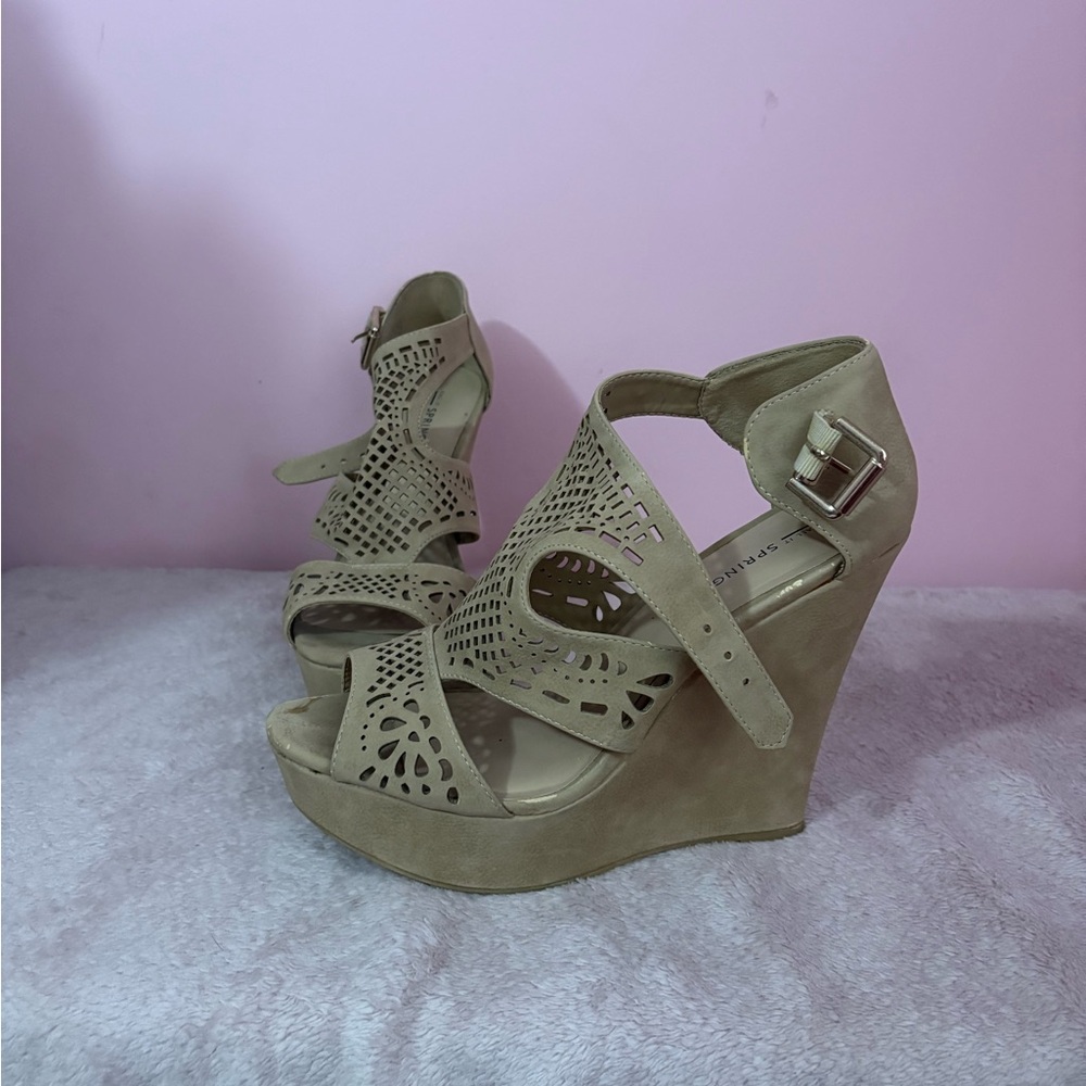 ⭐️Call it spring wedged heels